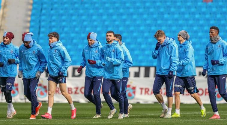 Trabzonspor, Çaykur Rizespor Maçı Hazırlıklarını Tamamladı