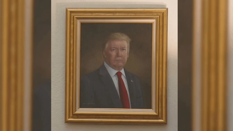 Trump’tan Portre Tepkisi: “Beni Kasten Çirkin Çizmişler”