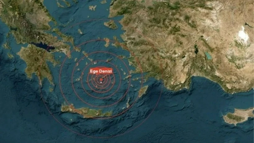 Ege Denizi’nde 4.5 Büyüklüğünde Deprem Meydana Geldi