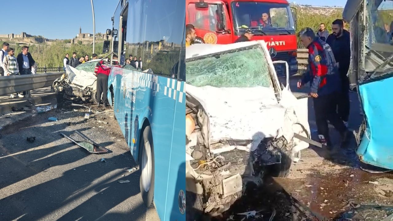 Otomobil ile Belediye Otobüsü Çarpıştı: 1 Ölü, 4 Yaralı