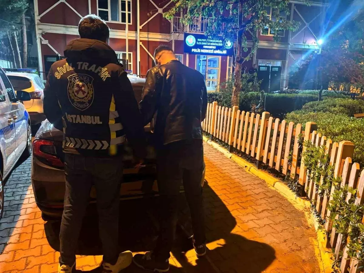 Maltepe D-100 Karayolu'nda Ambulansa Yol Vermeyen Ehliyetsiz Sürücüye 24 Bin 816 TL Ceza