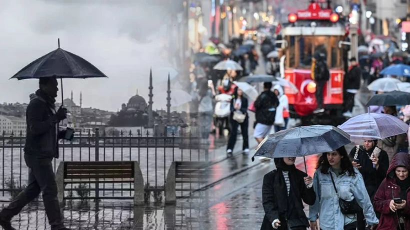 İstanbul’da Sağanak Alarmı: AKOM ve Meteoroloji’den Peş Peşe Uyarı