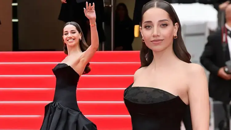 Özge Özacar Cannes Kırmızı Halısına Damga Vurdu