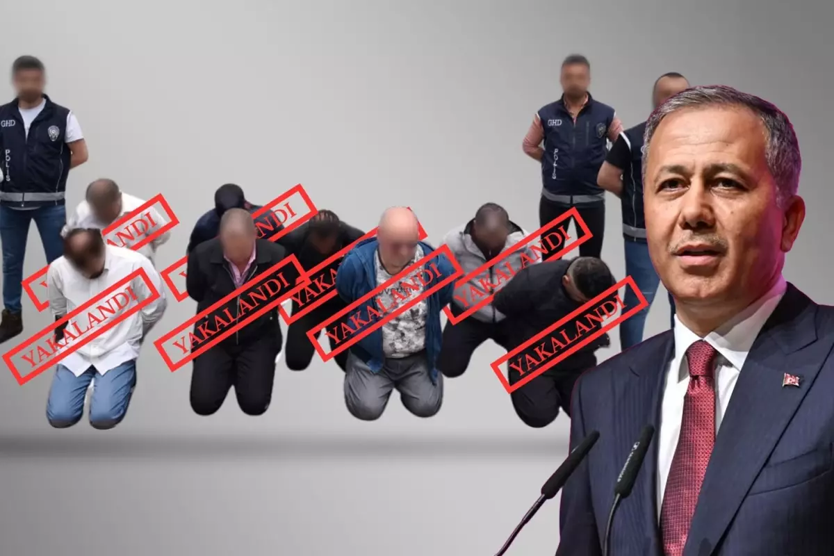 6 İlde 23 Uluslararası Suçlu Yakalandı