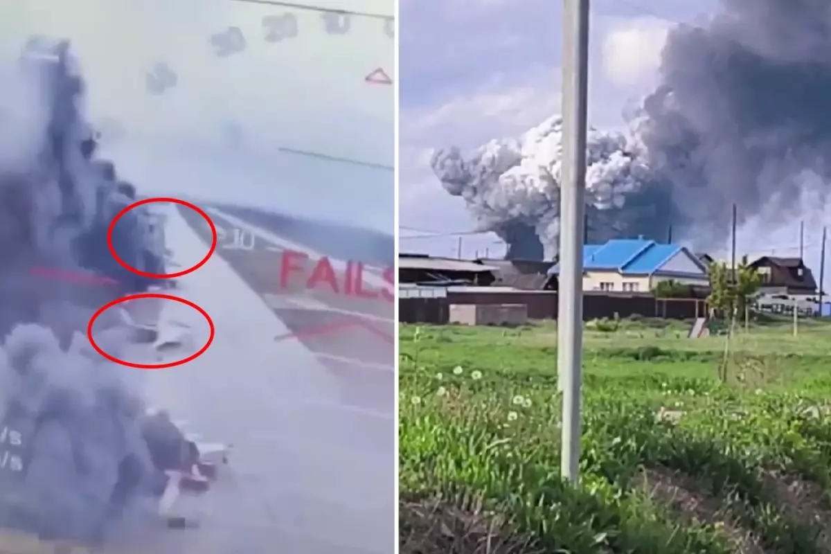 Ukrayna, Nükleer Taşıyabilen 40'tan Fazla Rus Uçağını Dronlarla Vurdu