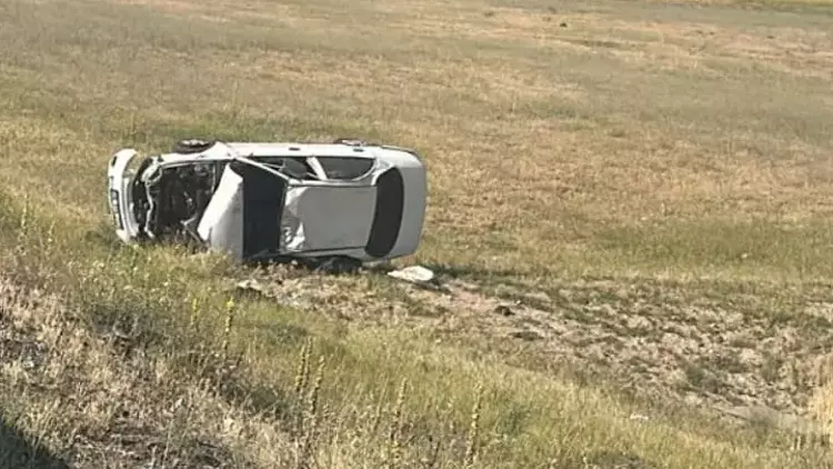 Aksaray’da Düğün Yolunda Kaza: 2’si Ağır 6 Kişi Yaralandı