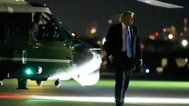 Trump Macron'u yalanladı: “Dönüş nedenim çok daha büyük”