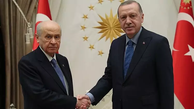 Cumhurbaşkanı Erdoğan, MHP Lideri Bahçeli ile Telefonda Görüştü