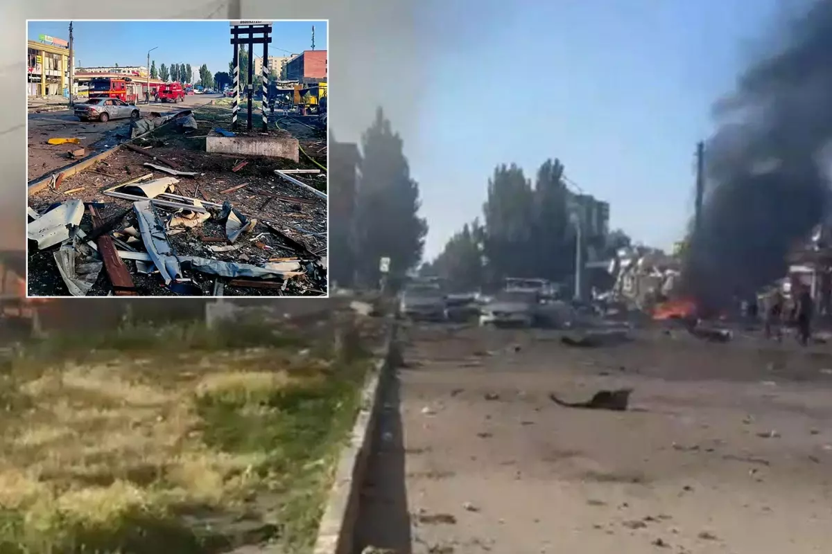 Rusya'dan Ukrayna'daki AVM’ye 500 Kiloluk Glide Bombalı Saldırı