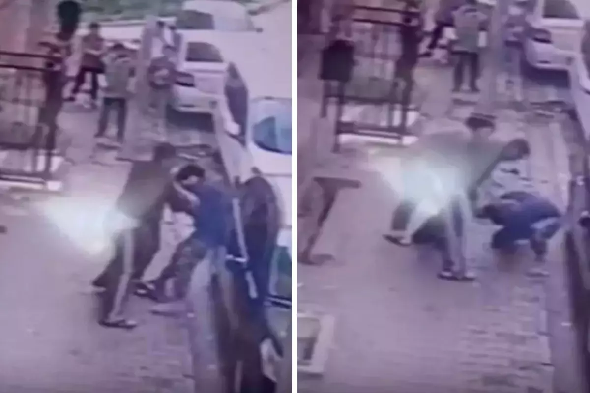 Esenyurt'ta Komşu Tartışması Darpla Sonuçlandı: Tornavida ile Saldırı Kamerada