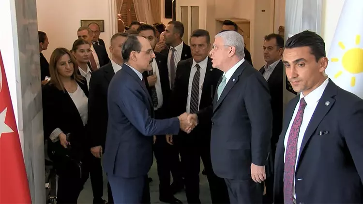 MİT Başkanı İbrahim Kalın'dan İYİ Parti'ye Ziyaret