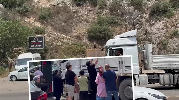 Kamyonla Karpuz Getirip Ücretsiz Dağıttı