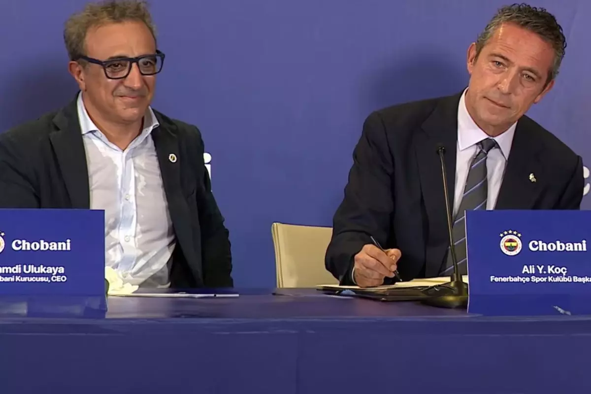 Fenerbahçe ile Chobani Arasında Tarihi Sponsorluk Anlaşması
