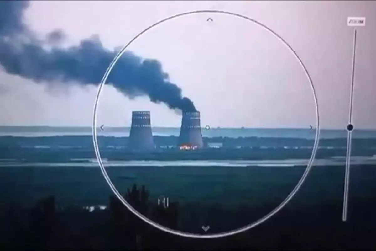 Zaporijya Gerginliği Tırmanıyor: Rusya Nükleer Tesis Vurdu