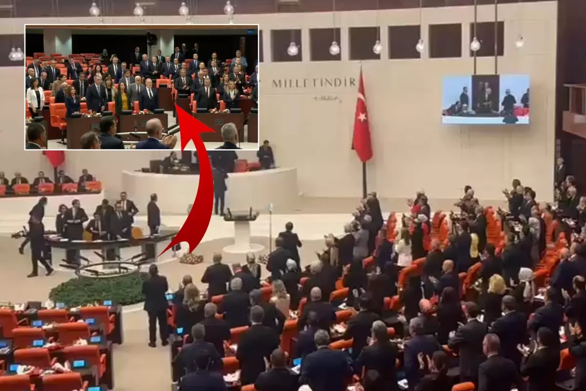 Meclis Açılışında Dikkat Çeken Anlar