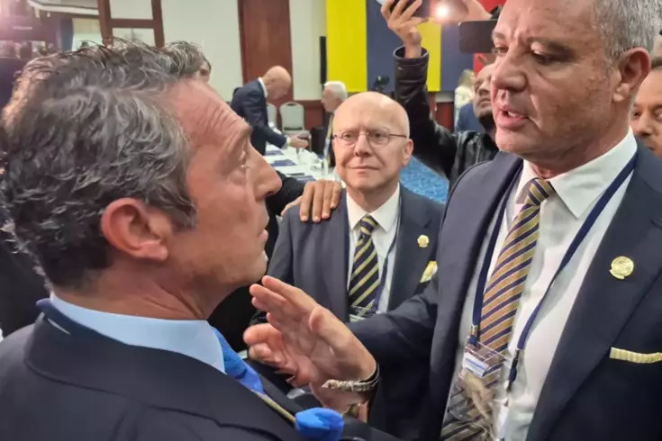 Ali Koç ve Sadettin Saran Yüksek Divan Kurulu Toplantısı'nda Buluştu