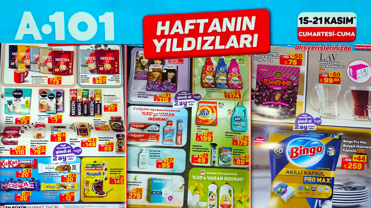 A101 15 Kasım 2025 Aktüel Ürünler Kataloğu Yayınlandı