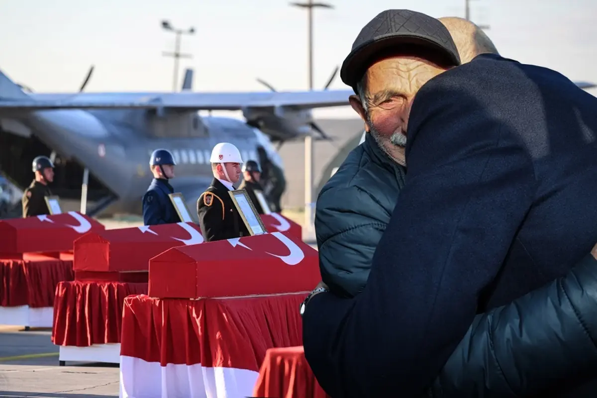 C-130 Uçak Kazasında Şehit Olan 20 Asker İçin Ankara’da Tören Düzenlendi