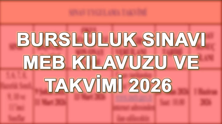 2026 Bursluluk Sınavı Ne Zaman, Başvurular Hangi Tarihte?