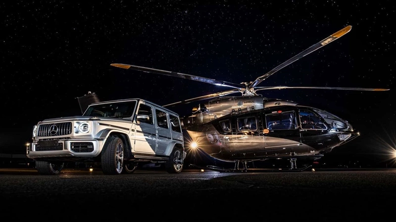 Mercedes Ve Airbus’tan 10 Milyon Dolarlık Ultra Lüks Helikopter Tanıtımı