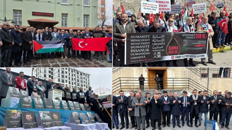 Türkiye Genelinde Filistin İçin Tek Ses Meydanlar Doldu Tepkiler Yükseldi