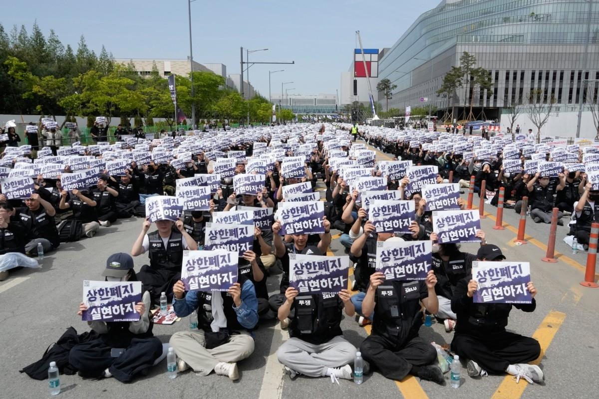 Samsung’da Grev Krizi Derinleşti Hisseler Sert Düştü