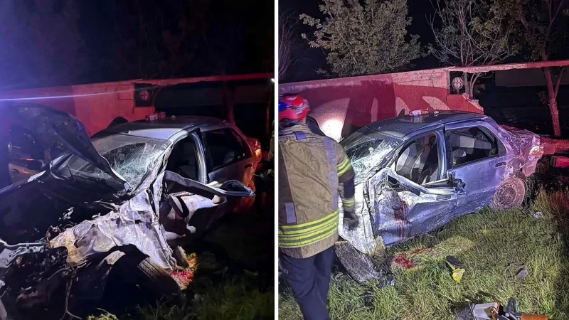 Muş’ta Feci Kaza Otomobil Takla Attı 1 Kişi Hayatını Kaybetti 3  Kişi Yaralandı