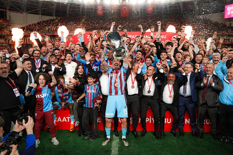 Trabzonspor Ziraat Türkiye Kupası’nı Kazandı Finalde Konyaspor’u Mağlup Etti