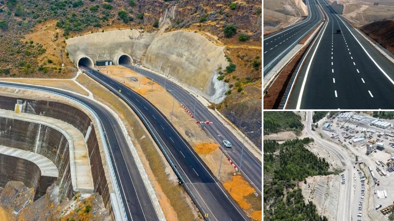 Antalya Alanya Otoyolu Çalışmaları Hızla Sürüyor