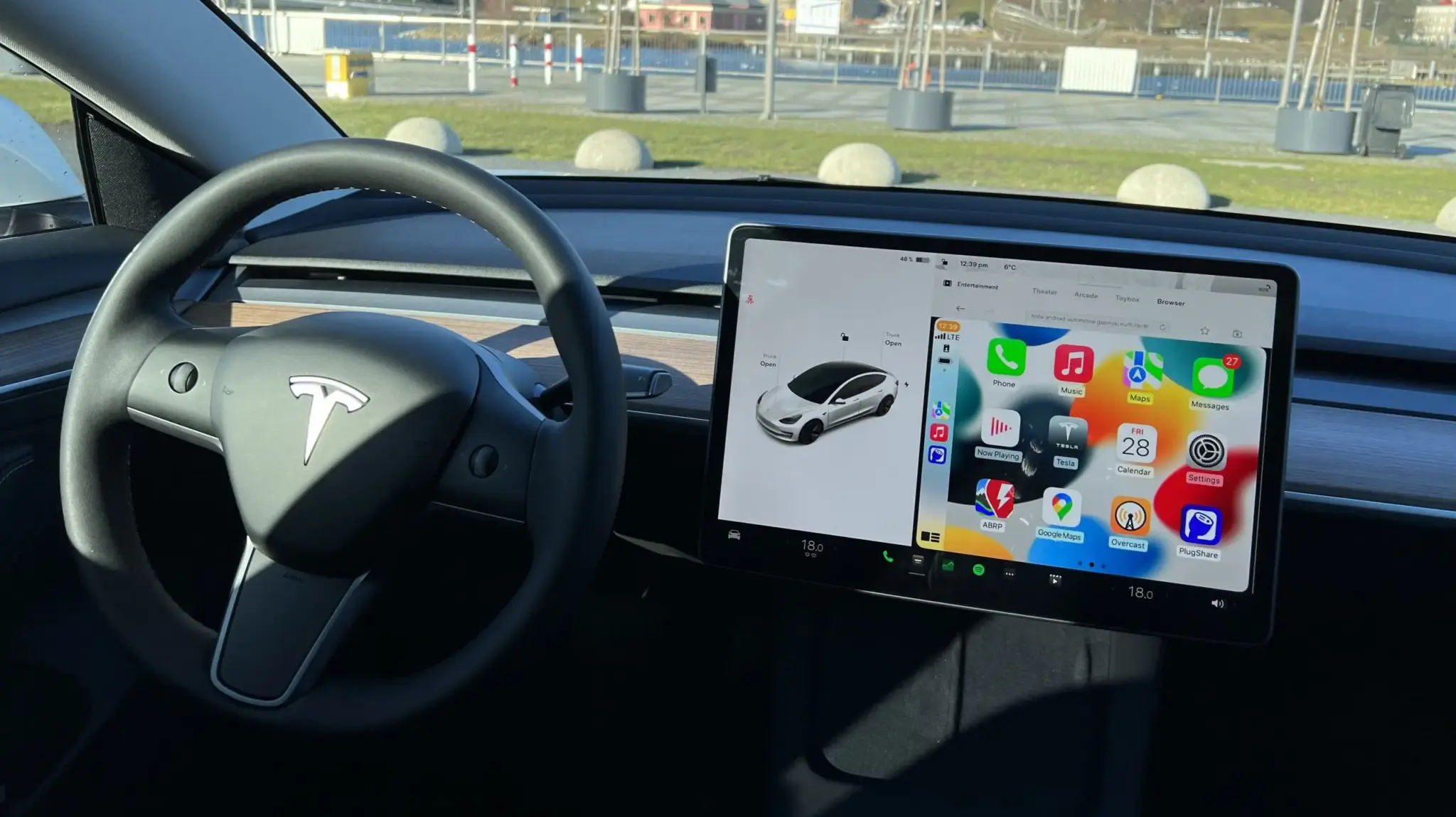 Tesla CarPlay İçin Kritik Engel Aşılıyor Apple’dan FSD Uyumlu Rota Paylaşımı