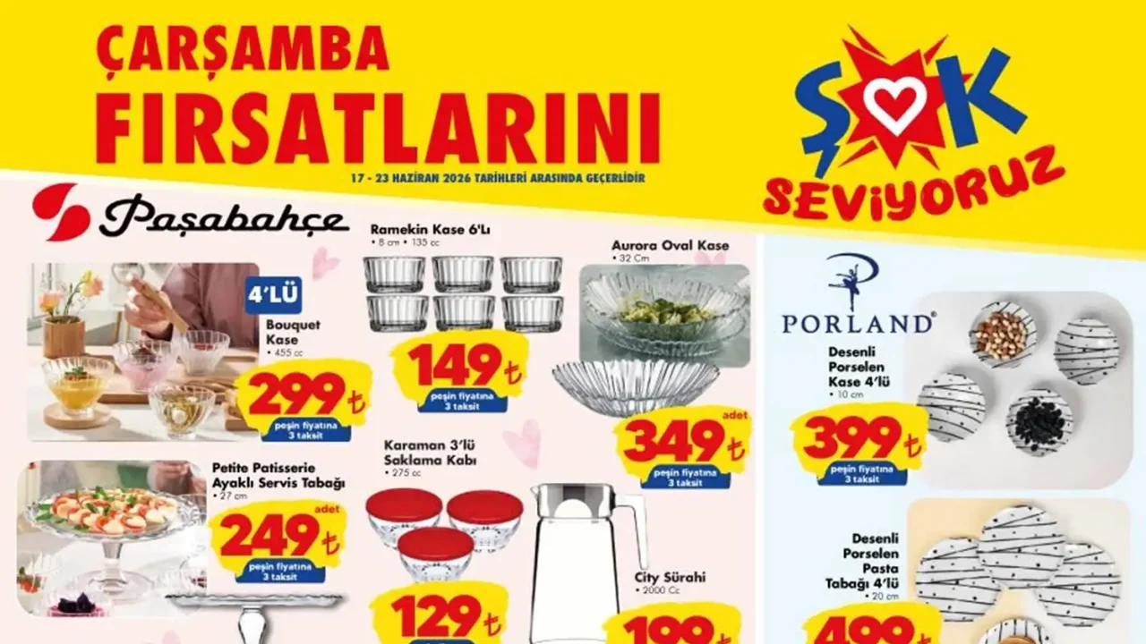 ŞOK 17 Haziran 2026 Aktüel Kataloğu Yayınlandı