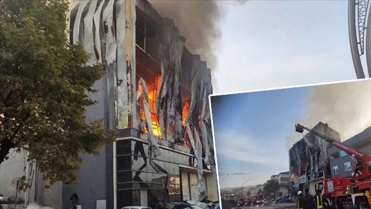 Kocaeli'deki Fabrika Yangını Soruşturmasında 7 Gözaltı