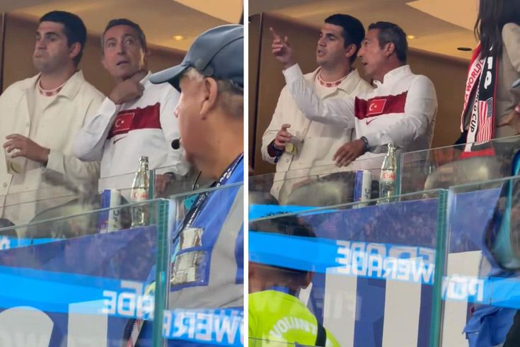Ali Koç ABD Maçını Tribünden Takip Etti! Kameralara Yansıyan Görüntüler Gündem Oldu