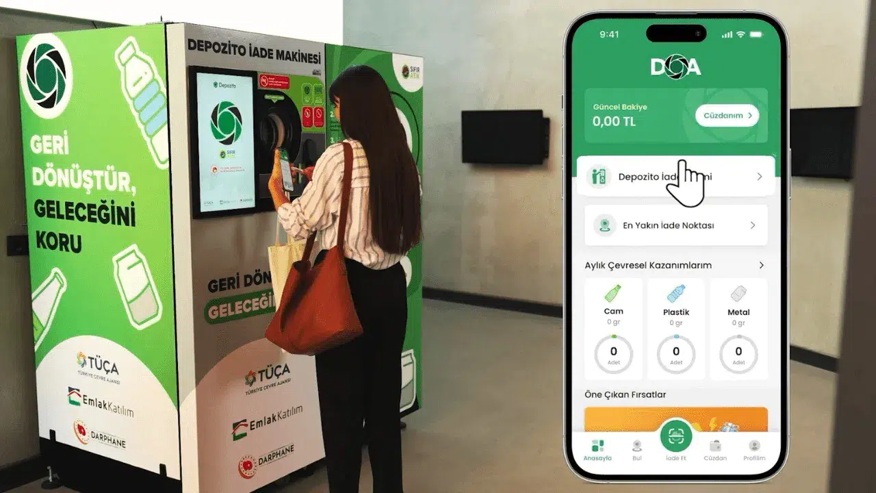 DOA Geri Dönüşüm Makinesi İstanbul’da Nerede Var, En Yakın İade Noktası Nasıl Sorgulanır?