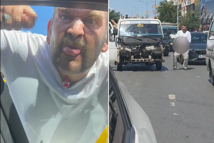 Sultanbeyli'de Trafik Tartışması Skandal Görüntülerle Gündem Oldu