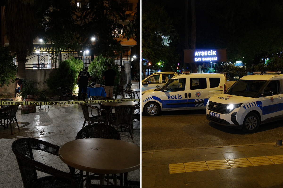 Kilis'te Dehşet! Boşanma Aşamasındaki Eşini Çay Bahçesinde Vurdu