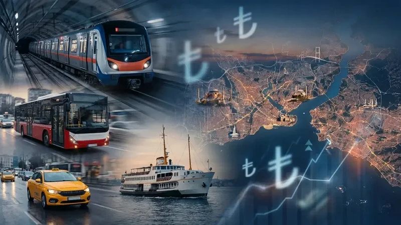 İstanbul'da Toplu Ulaşıma Yüzde 10 Zam! Yeni Otobüs, Metro, Minibüs Ve Taksi Ücretleri Belli Oldu