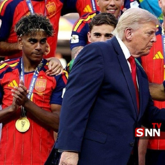 Lamine Yamal İle Donald Trump Arasındaki Anlar Dünya Kupası Finaline Damga Vurdu