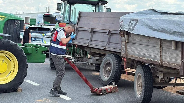 Tekirdağ’da Römork Devrildi: Lastik Tamircisi Emced Sabuni Hayatını Kaybetti