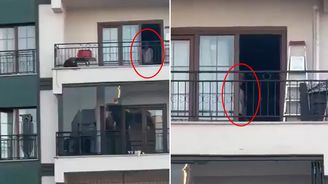 Gaziantep'te Balkonunda Uygunsuz Davranışta Bulunan Şahıs Tepki Topladı