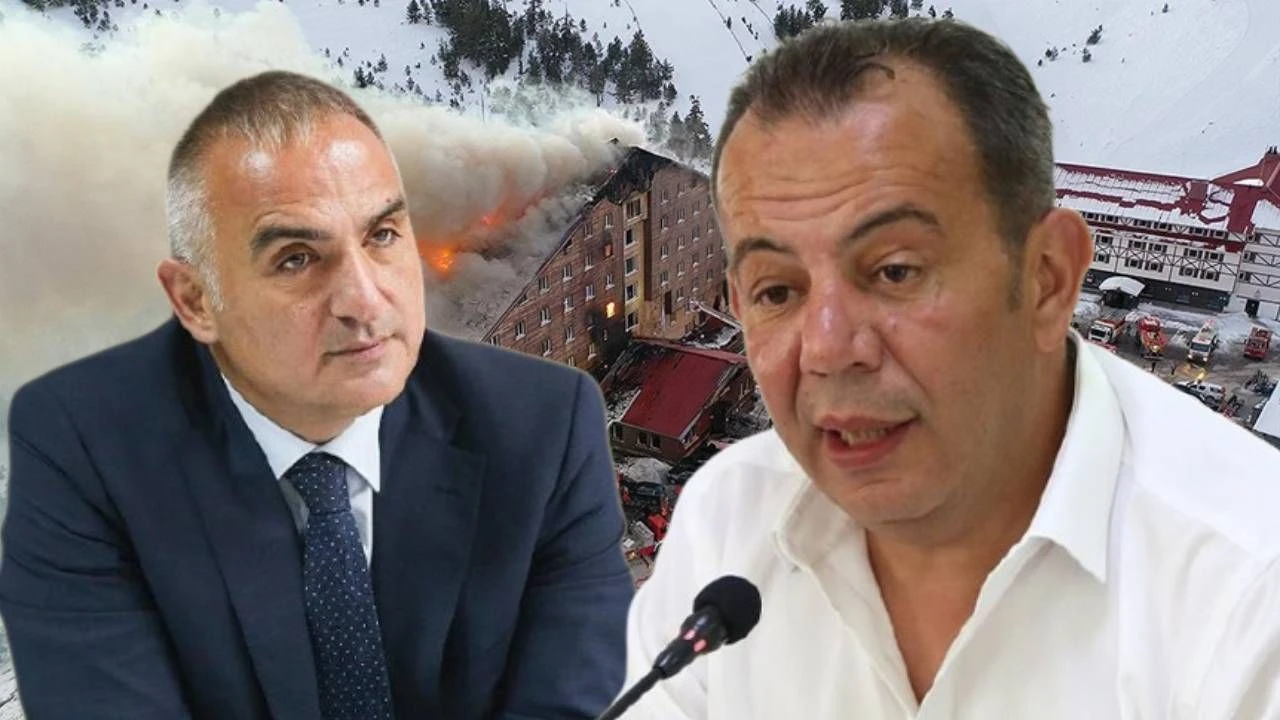 Tanju Özcan’dan Bakan Mehmet Nuri Ersoy’a Canlı Yayın Resti