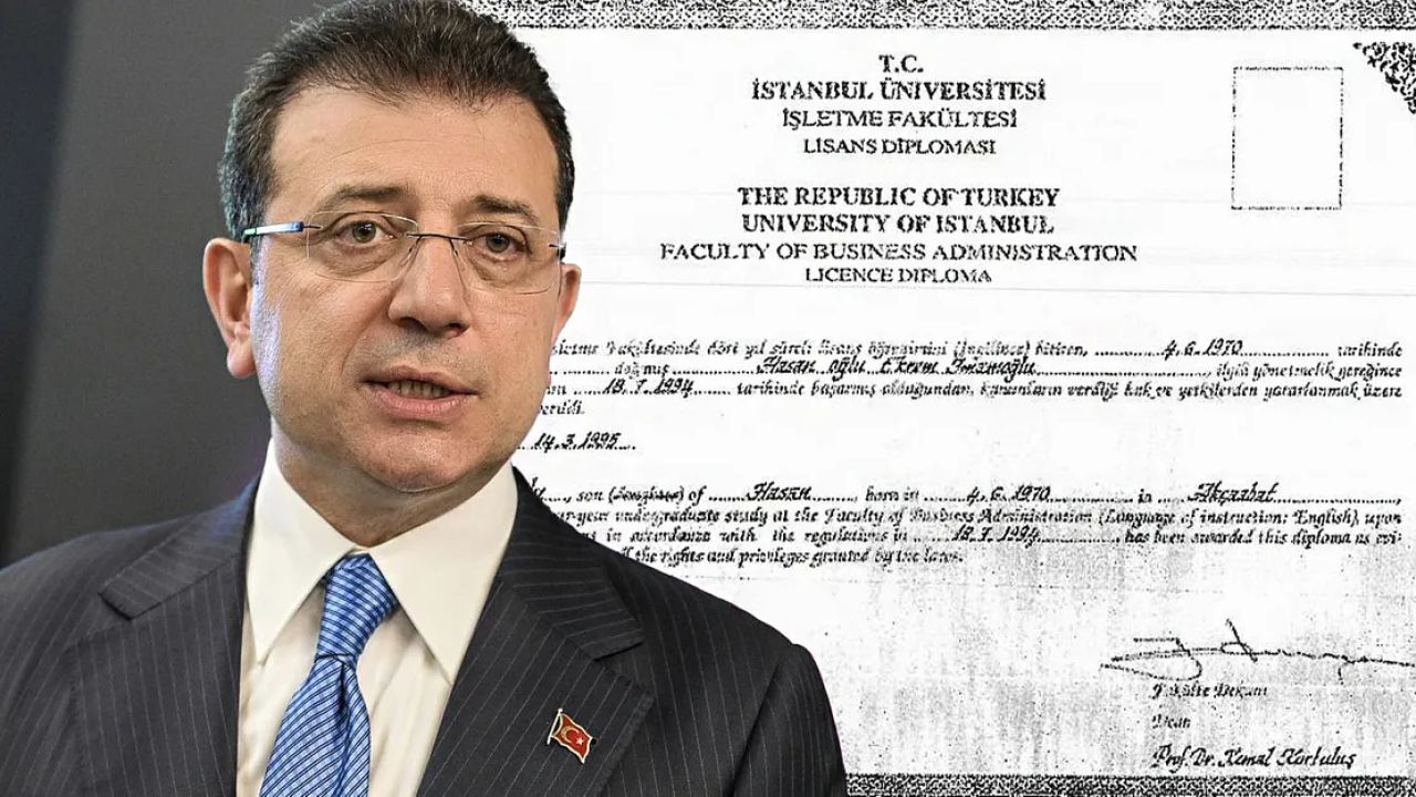 Ekrem İmamoğlu’na ‘Sahte Diploma’ Soruşturması: Avukatlarından Açıklama