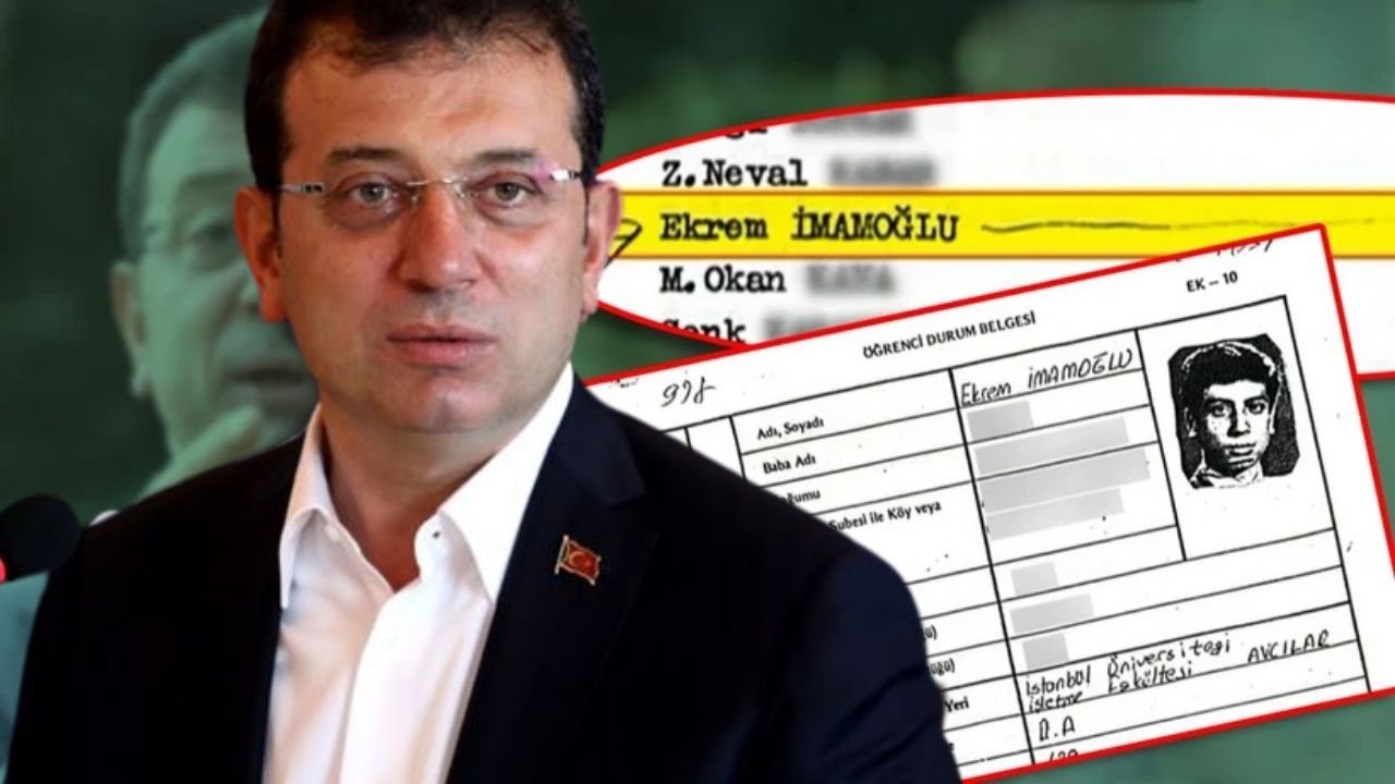 İmamoğlu Cephesinden 'Diploma' Hamlesi: Avukatları Hukuki Süreç Başlatıyor