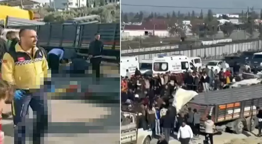 Hatay’da TIR ile Minibüs Çarpıştı: 6 Ölü, 8 Yaralı