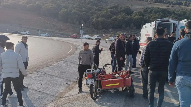Gaziantep’te Sepetli Motosikletin Sürücüsü Hayatını Kaybetti