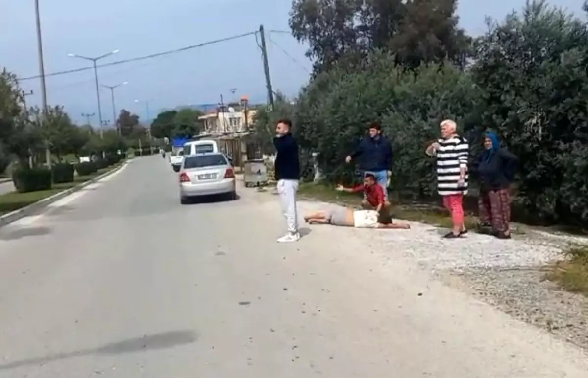 Otomobil Takla Attı, Yolcu Yola Fırladı