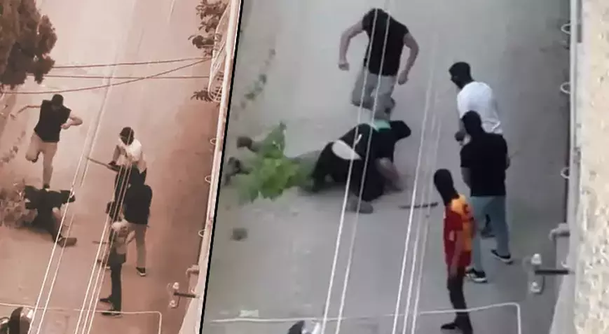 Sokak Ortasında Organize Saldırı: 5 Kişilik Maskeli Grup, Bir Kişiyi Sopa ve Yumruklarla Darp Etti