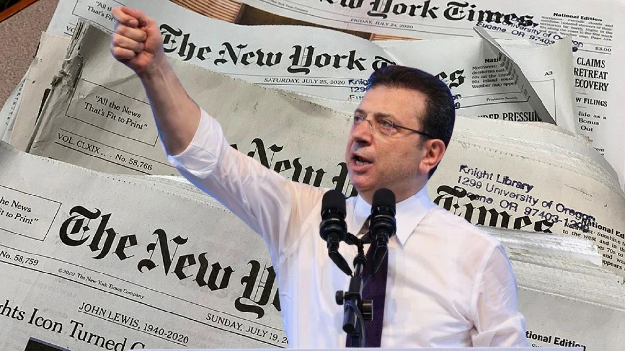 İmamoğlu’ndan New York Times’ta Sert Mesaj: “Sandıkta Yenemeyince Beni Yargıyla Devre Dışı Bırakmak İstedi”