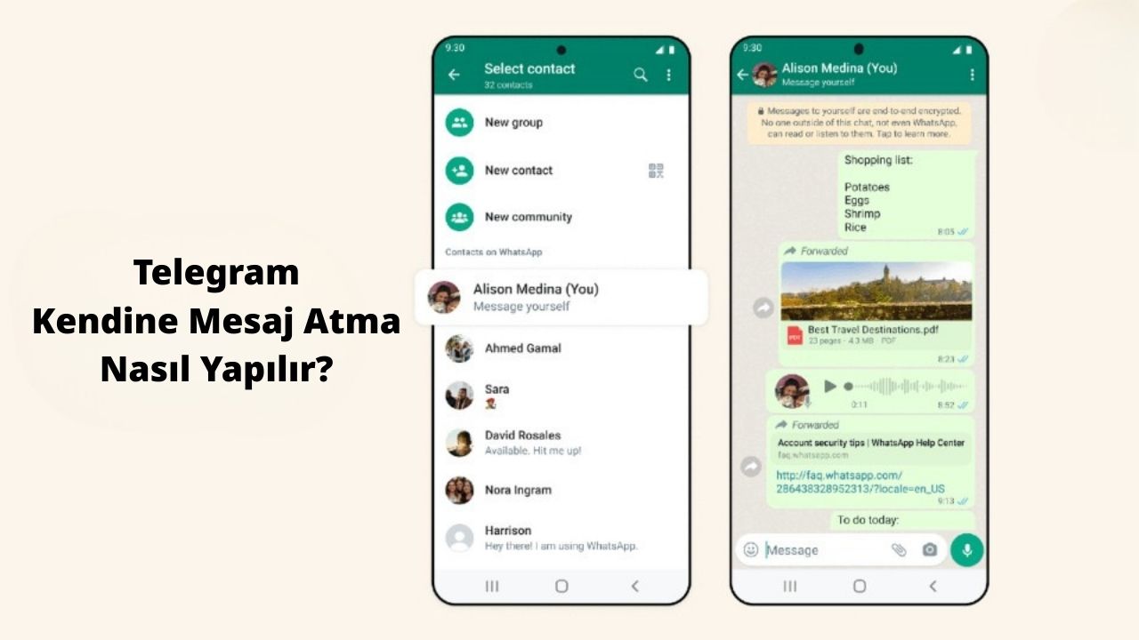 Telegram Kendine Mesaj Atma Nasıl Yapılır? 2025 Güncel Bilgiler