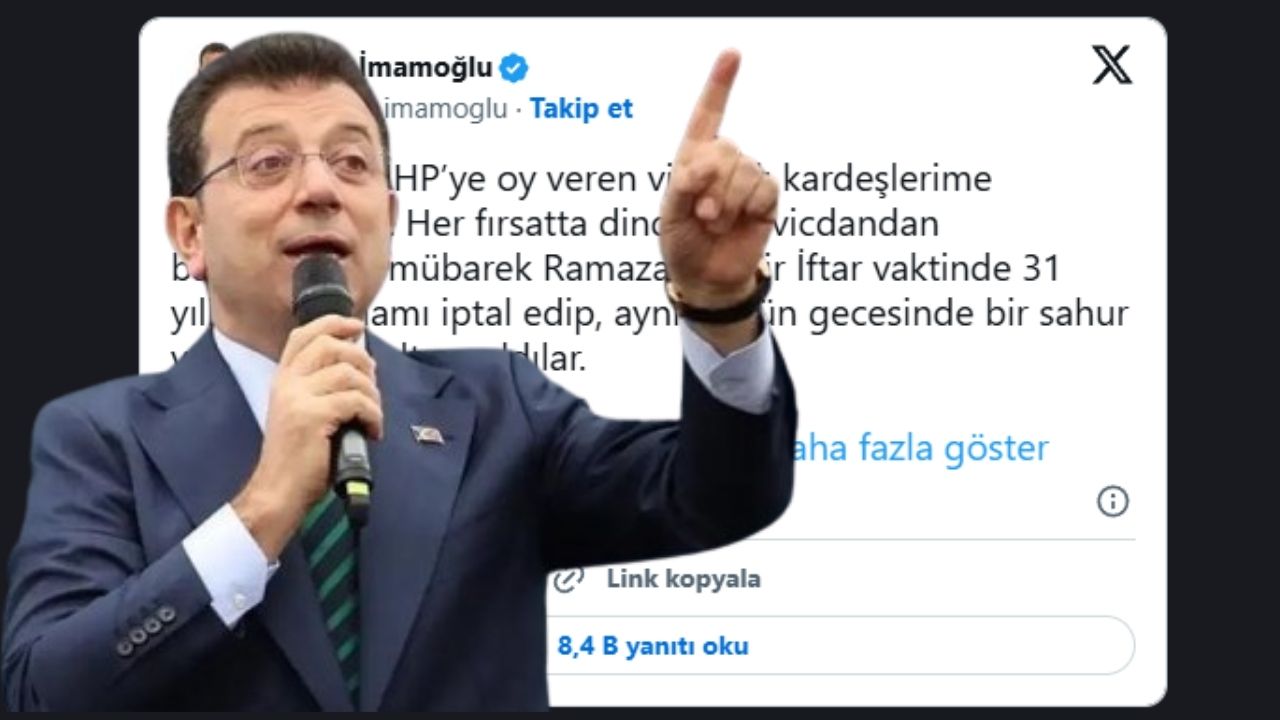 Ekrem İmamoğlu’ndan Cezaevinden Mesaj: “Ahlakı, Hak ve Hukuku Korumak Partiler Üstüdür”